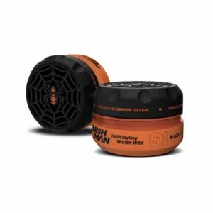 NISHMAN Hair Styling Spider Wax S1 - Black Widow