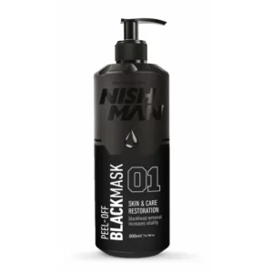 NISHMAN Peel-Off Mask - BLACK