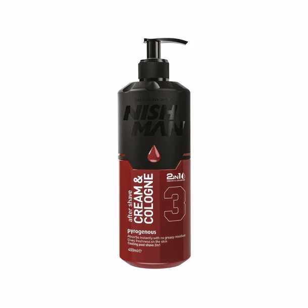 NISHMAN AFTER SHAVE CREAM & COLOGNE - PYROGENOUS 3